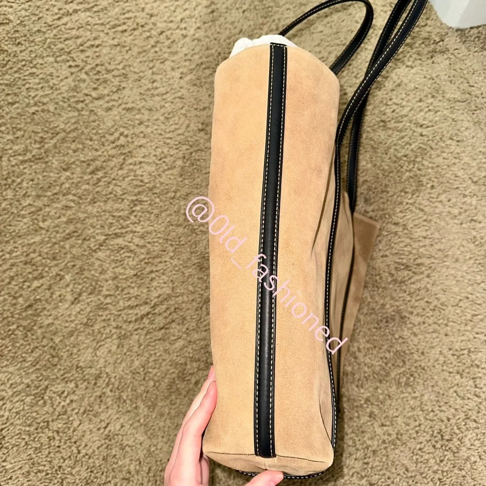 Zara suede tote